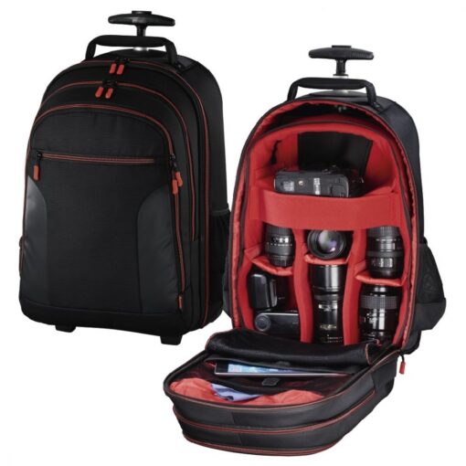 Hama Rolling Camera and Laptop Bag Miami 200 Trolley Backpack Rucksack
