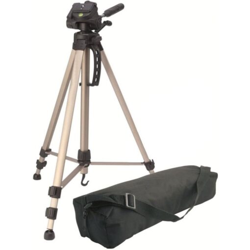Ex-Pro TR-560AN Professional Photographic Camera Tripod (652mm - 1560mm / 61") Light Weight, Full Geared , Fluid Pan Head