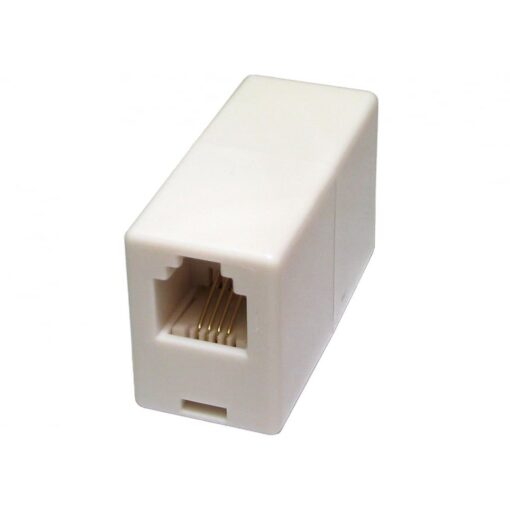 Telecom Coupler | RJ11 Female - RJ11 Female | White
