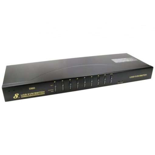 8 Port KVM Switch with Audio - SVGA & USB