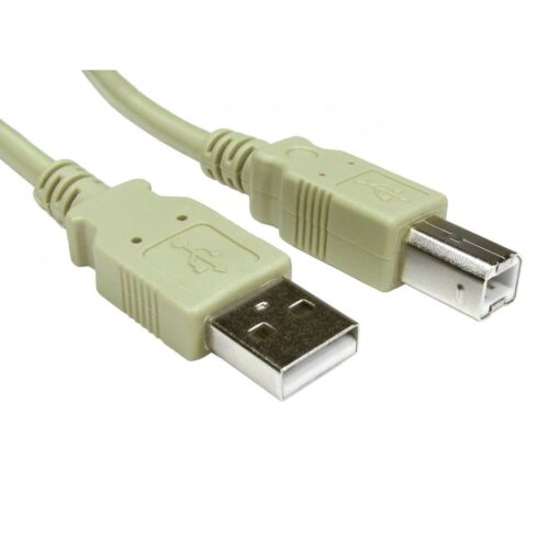 2m USB 2.0 Type A (M) to Type B (M) Data Cable