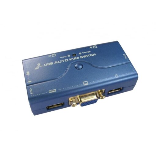 2 Port Compact KVM Switch - SVGA & USB