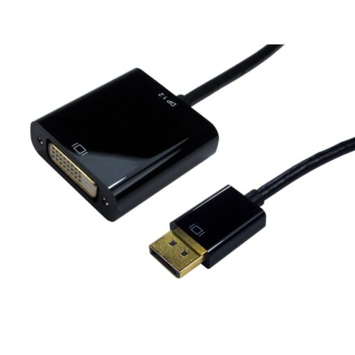 DisplayPort V1.2 to DVI-D Adapter, 4k (Active)