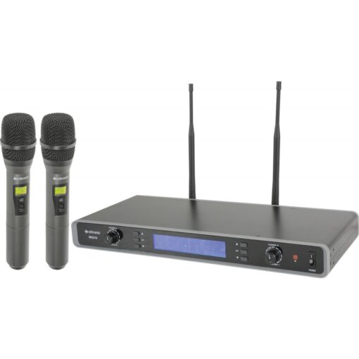 Citronic RU210-H Dual Multi-UHF Handheld Microphone System