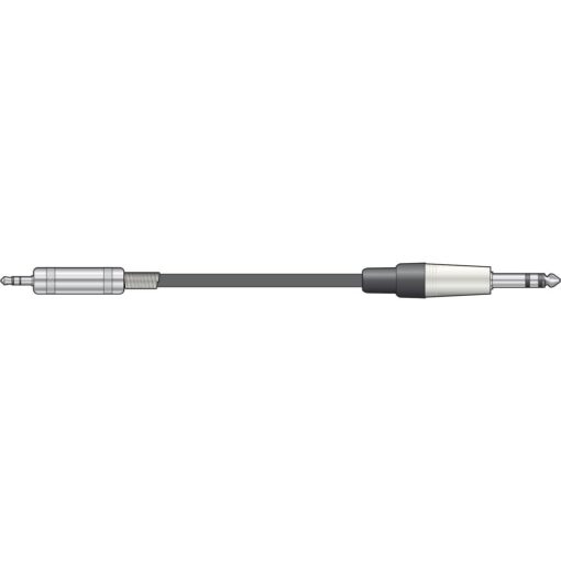 6m Chord TRS Aux Classic Stereo Audio Lead 6.35mm Jack to 3.5mm Jack