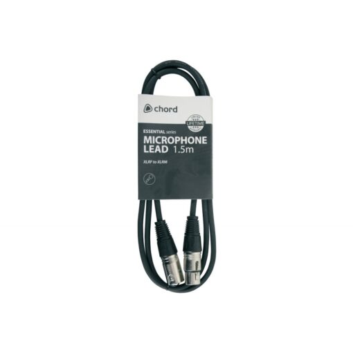chord Essential Microphone Leads XLR Female - XLR Male