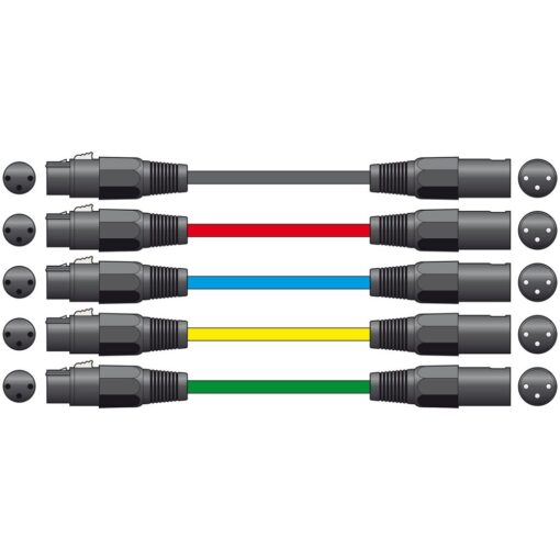 chord Classic Microphone Leads XLR Female - XLR Male