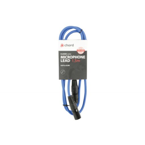 chord Classic Microphone Leads XLR Female - XLR Male