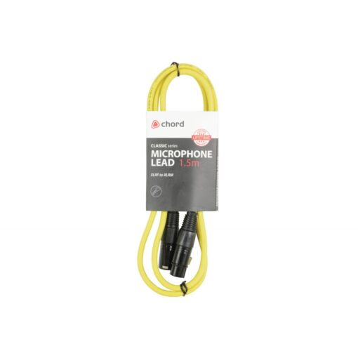chord Classic Microphone Leads XLR Female - XLR Male