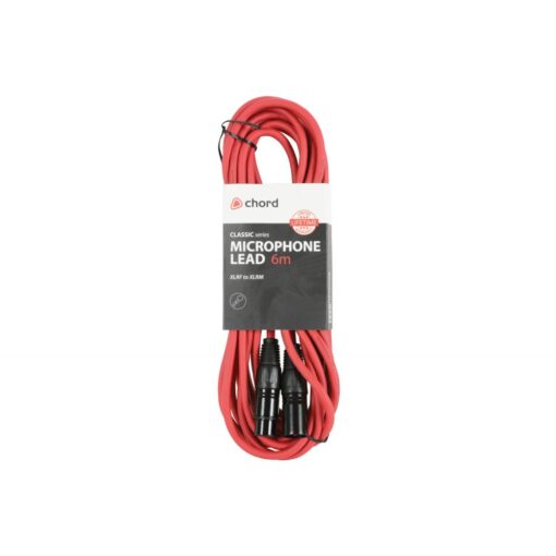 chord Classic Microphone Leads XLR Female - XLR Male