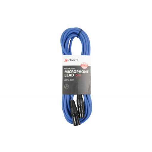chord Classic Microphone Leads XLR Female - XLR Male