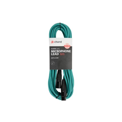 chord Classic Microphone Leads XLR Female - XLR Male