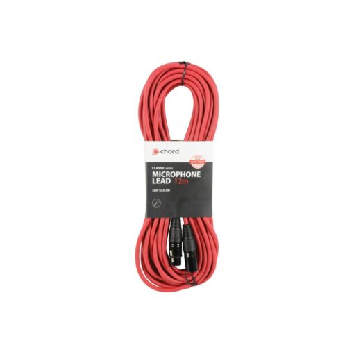 chord Classic Microphone Leads XLR Female - XLR Male