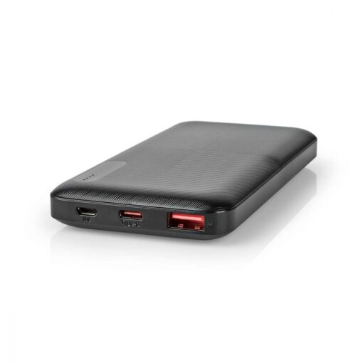 Nedis Powerbank 10000mAh 1x USB-A 1x USB-C™ PD2.0 18W Lithium-Polymer