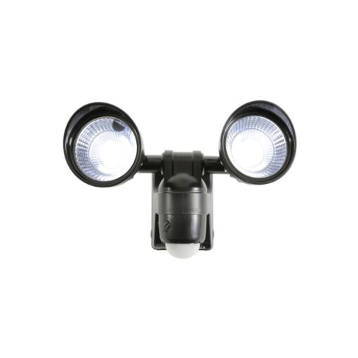 LED Battery | PIR Motion Sensor | Dual Spot | Security Outdoor Bright Light