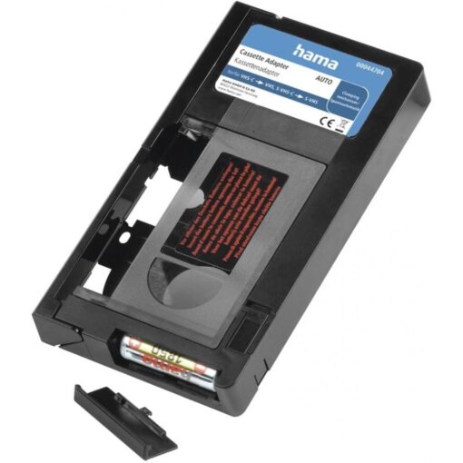 Hama VHS-C To VHS Cassette Video Tape Player Recorder Adapter Camcoder Converter