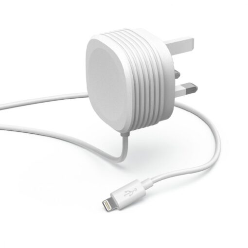 Hama 230V Travel Charger for Apple iPod/iPhone/iPad, MFI