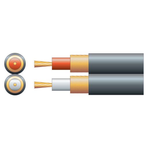 100m Standard 2 Core Figure 8 Individual Lap Screened Cables