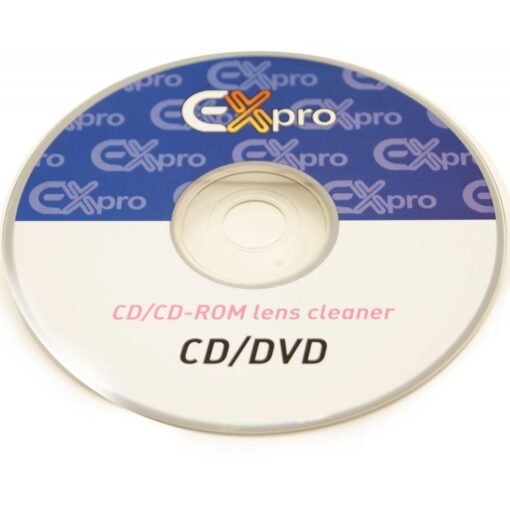 Ex-Pro® CD/DVD/CD-Rom Games Console - Lens Cleaner with Fluid.
