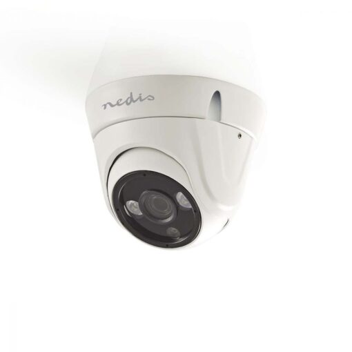 Nedis CCTV Security Camera Dome HD 720 AHD for DVR Systems Outdoor IP66 AHDCDW10WT