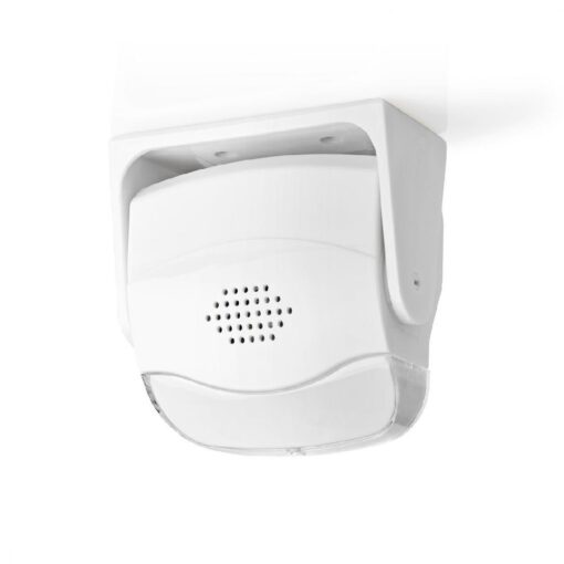 Wireless Door Entry Motion Sensor Chime Alarm, Wall or Ceiling Mount, with 1.1m Operating Range