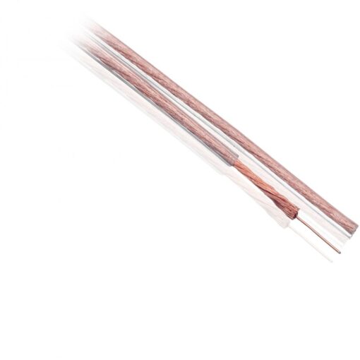 Ex-Pro® - AV-Pro OFC Oxygen Free Copper Bass FLEX Loud Audio/Speaker Cable, 2 x 1.5mm² [OD 8mm x 2.5mm] - 10m Reel