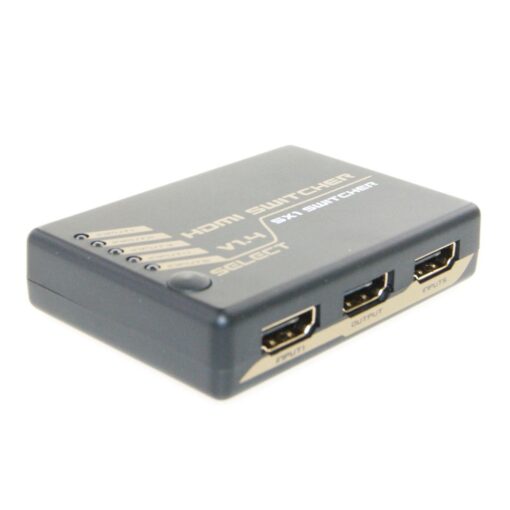 Ex-Pro® AV-Pro 5 to 1 Port HDMI Switcher V1.4 3D 2K2K, IR Remote Switching