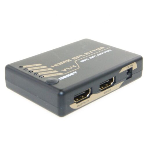 Ex-Pro® AV-Pro 1 to 4 Port HDMI Splitter V1.4 3D 2K2K Supported