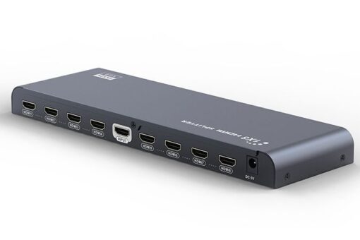 Ex-Pro® AV-Pro 8 Way HDMI V2.0  [1 Input 8 Output] Splitter/Extender - v2.0 Full 3D Ultra HD 2K/4K