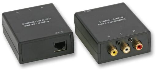 Ex-Pro® RCA Audio / Video over Cat 5 RX+TX (Pair)