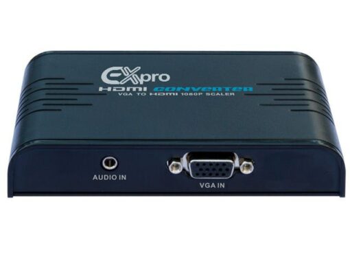 AV-Pro VGA & Audio to HDMI Converter with R/L Audio to your HDMI monitor or HDTV [With upscaler]