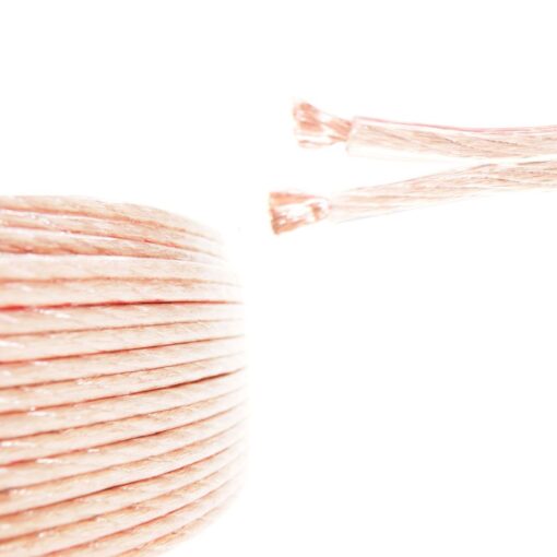 Ex-Pro® - AV-Pro OFC Oxygen Free Copper Loud Audio/Speaker Cable, 2 x 2.5mm² [OD 8.6mm x 4.3mm] - 30m Reel