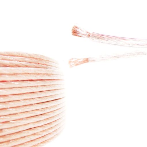 Ex-Pro® - AV-Pro OFC Oxygen Free Copper Loud Audio/Speaker Cable, 2 x 1.5mm² [OD 7mm x 3.5mm] - 20m Reel