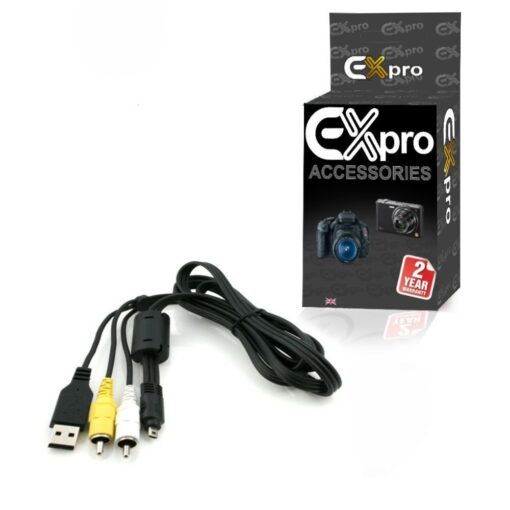 Ex-Pro USB Digital Camera Data Connection / Synch cable / AV Nikon UC-E6 & EG-CP14