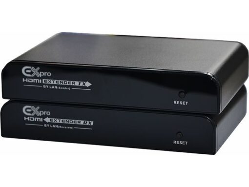Ex-Pro® AV-Pro EXT59205 Extender HDMI Over Single Cat5e/Cat6 with bidirectional IR Control [120m]