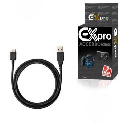 Ex-Pro® Sony Alpha A7 III USB 3.0 Data Cable Lead [2m]