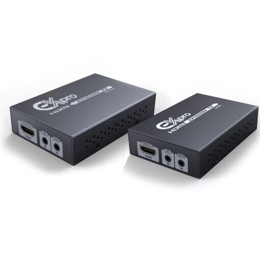 Ex-Pro® AV-Pro EXT70 HDBaseT Extender for HDMI 4Kx2K Ultra HD Over Single Cat5e/Cat6 /Cat7 with bidirectional IR Control [70m]