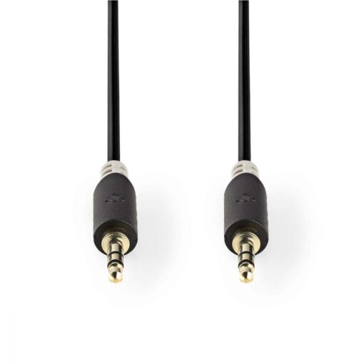 Nedis Stereo Audio Cable | 3.5 mm Male - 3.5 mm Male | 2.0 m | Anthracite