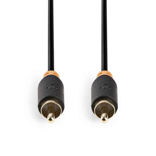Nedis Digital Audio Cable | RCA Male - RCA Male | 2.0 m | Anthracite