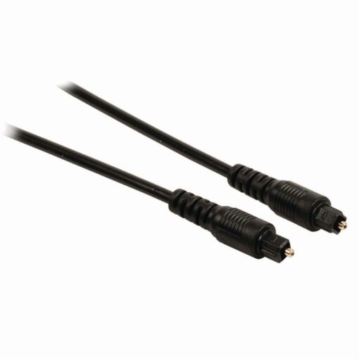 Nedis 1m Optical TOS Cable Digital Audio HQ 4mm Lead GOLD for Soundbar/PS4/TV/Sky
