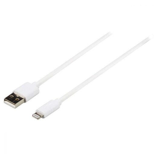 Nedis Sync and Charge Cable | Apple Lightning 8-pin Male - USB A Male | 1.0 m | White