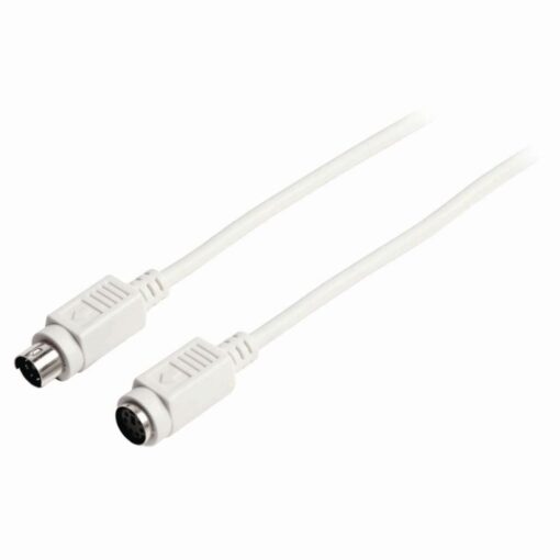 Nedis PS2 Cable | PS/2 Male - PS/2 Female | 2.0 m | Ivory