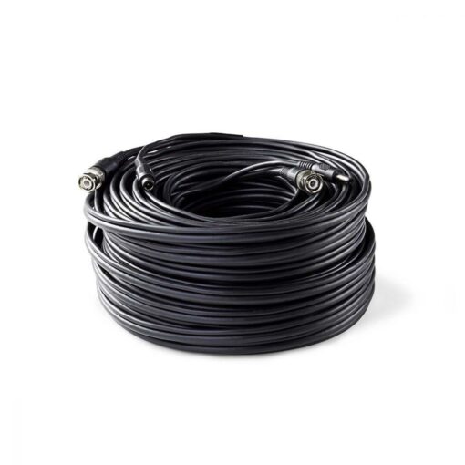 Nedis CCTV Security Cable BNC / DC | RG59 | 30 m | pre-assembled connectors