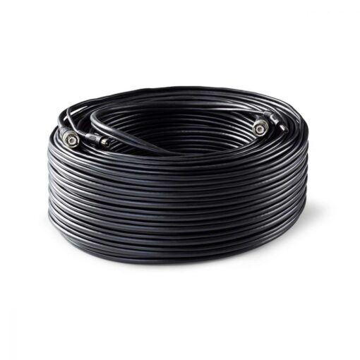 Nedis CCTV Security Cable BNC / DC | RG59 | 50 m | pre-assembled connectors