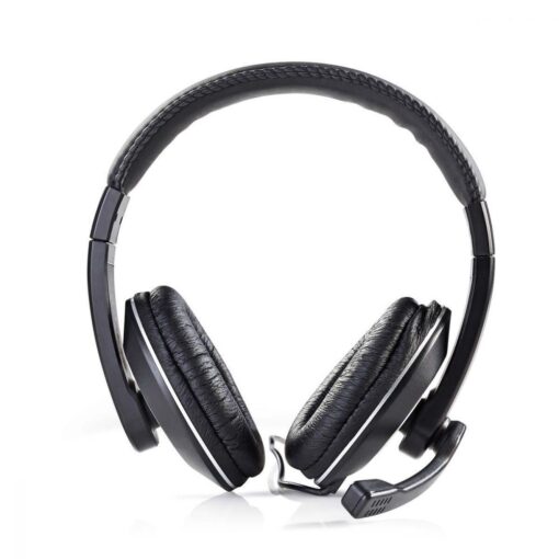 PC Headset Over-ear Laptop Microphone Double 3.5mm Education, Zoom, Skype