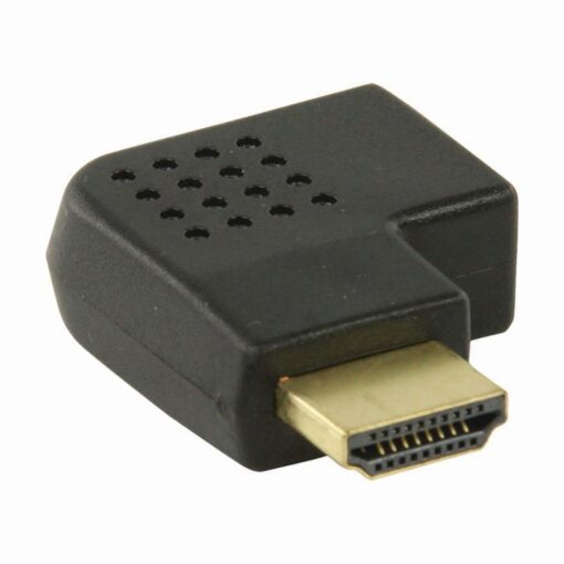 Nedis HDMI Adapter | HDMI Connector - HDMI Female | Right Angled | Black