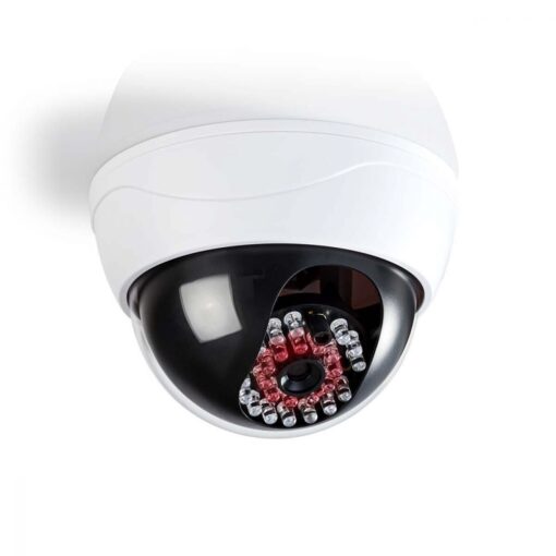 Nedis Dummy Security Camera | Dome | IP44 | White