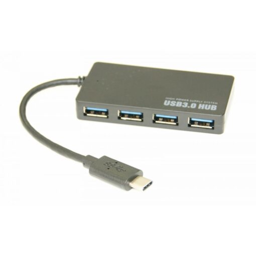 USB Type-C to 4 Port USB 3.0 Super Speed Hub