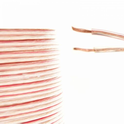 Ex-Pro® - AV-Pro OFC Oxygen Free Copper Loud Audio/Speaker Cable 2 x 0.4mm² 60m