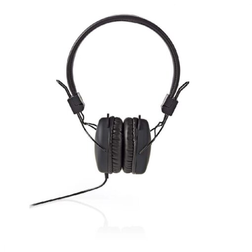 Nedis Wired Headphones | On-ear | Foldable | 1.2 m Cable | Black